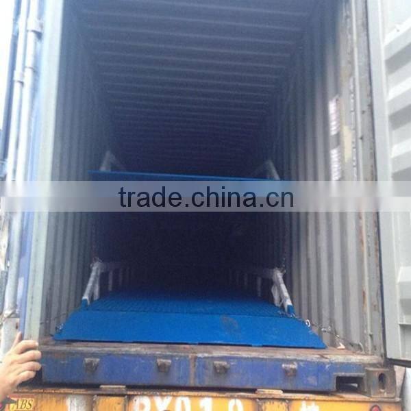 2016 hot sale ! Malaysia hydraulic container forklift docking ramps