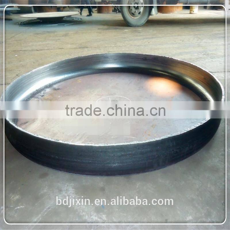 AISI sand blasted water tank forged dish end