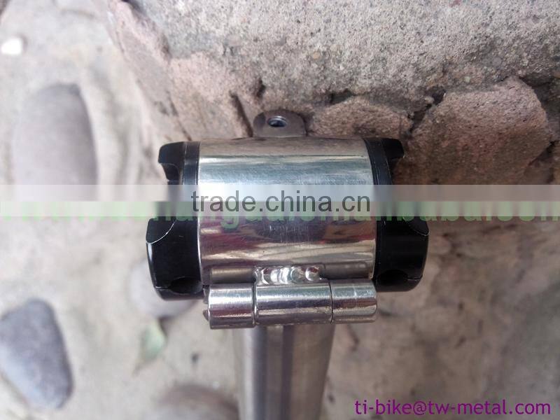 factory price titanium bicycle seatpost customized titanium seat post Ti bicycle seat post for dirt bikes