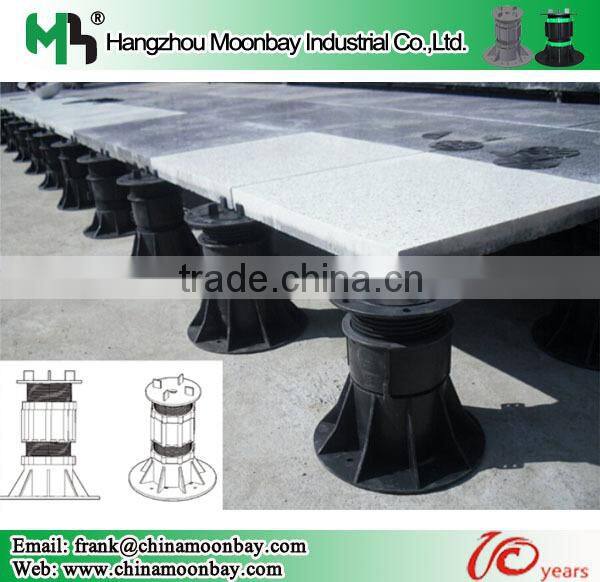 plastic pedestal---support system for decking