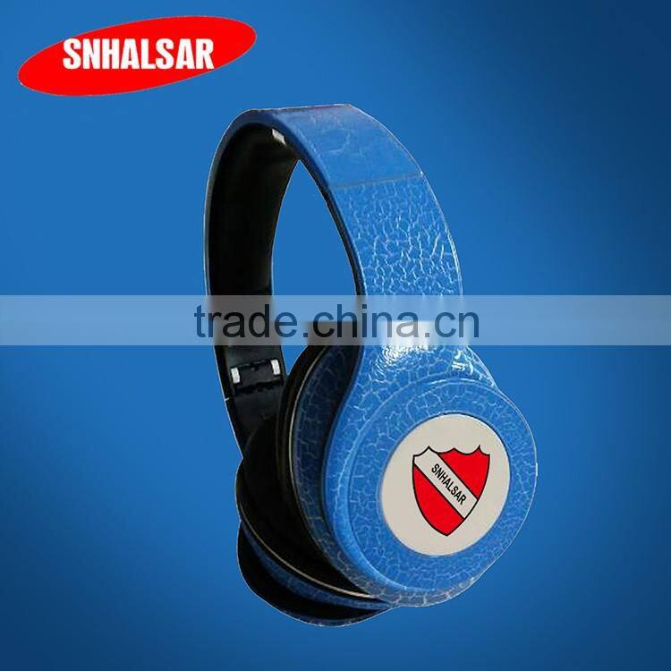 HD Voice OEM leather headphones gaming headset earbuds
