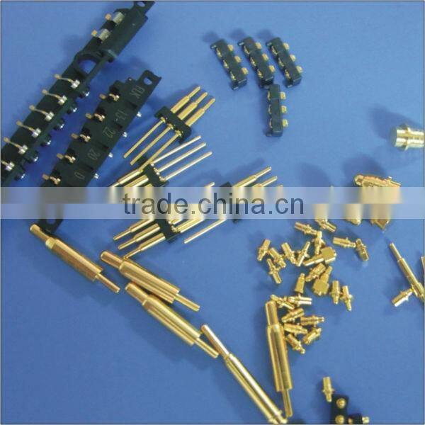 Brass pogo pin battery connector FOB Shenzhen/Hk