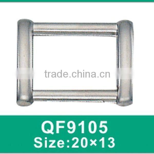 QF9105 Professional Design Metal Belt Buckle Of Bag Accessories black metal buckle