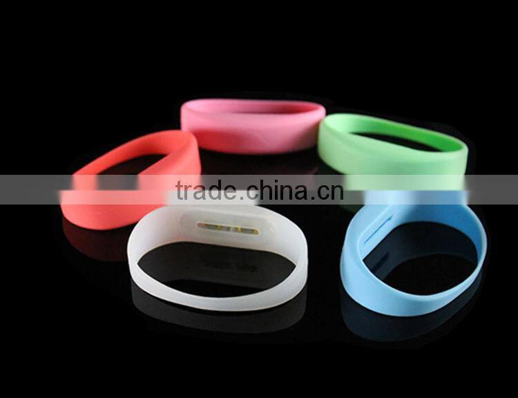 Birthday Giveaways Multi Color Silicone Bracelet With Light
