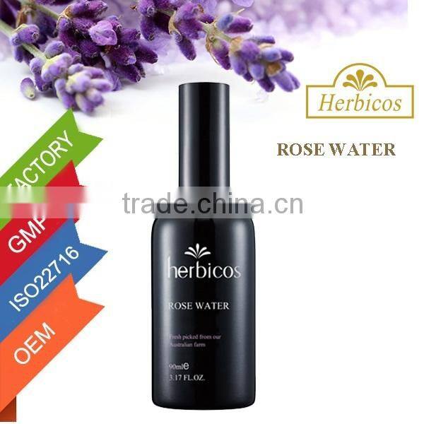 Private Label Moisturizing Skin Care Floral Water/Rose Water Facial Skin Toner 90ml