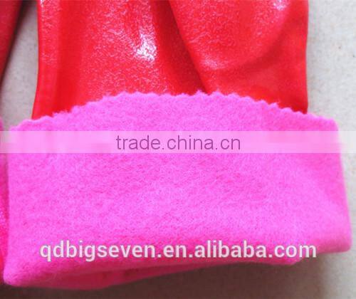 BSSAFETY Sandy finished pvc coated safety gloves, oil resistant working gloves