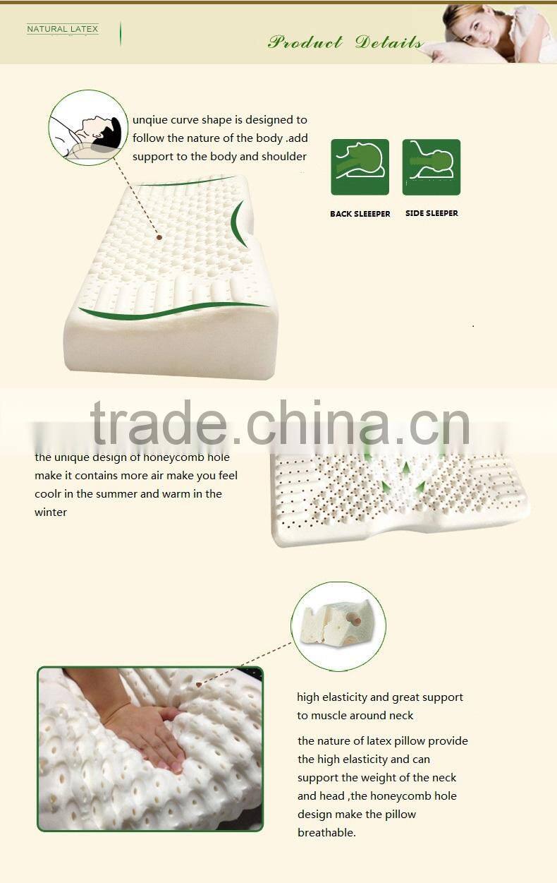 Wholesale Top Assurance My Butterfly Shaped Pure Natural Latex Pillow