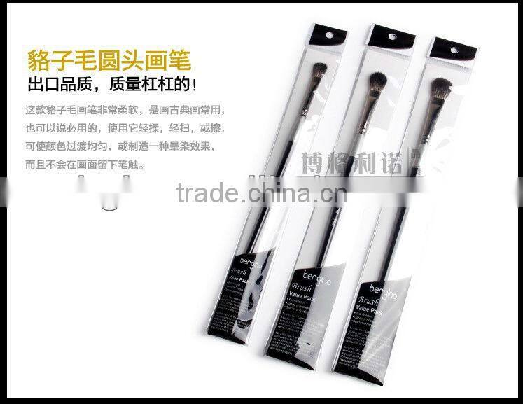 in stock BGN-4218 Bergino 1-12# professional raccoon hair brush artist for oil painting acrylic painting and gouache painting