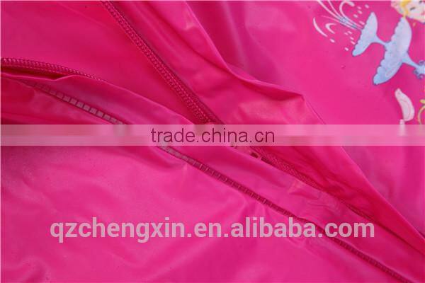 sex girl picture printing pink girls raincoat
