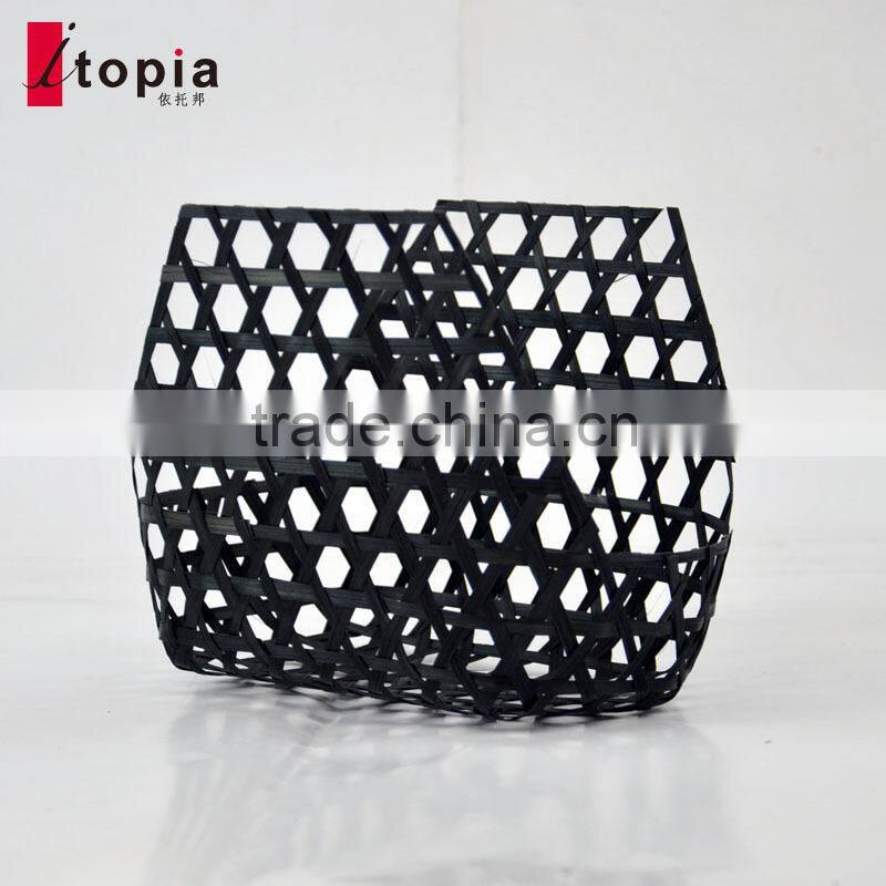 Square big bamboo food packaging basket