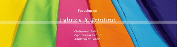 100 polyester tricot fabric Spandex Digital Printed Swimwear Bikini fabric