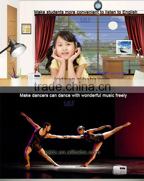 L-938 Fashion smartphone mini speaker with fm radio mp3 player