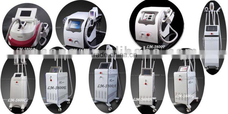 Vibration plates cellulite reduction machine with cavitation and RF
