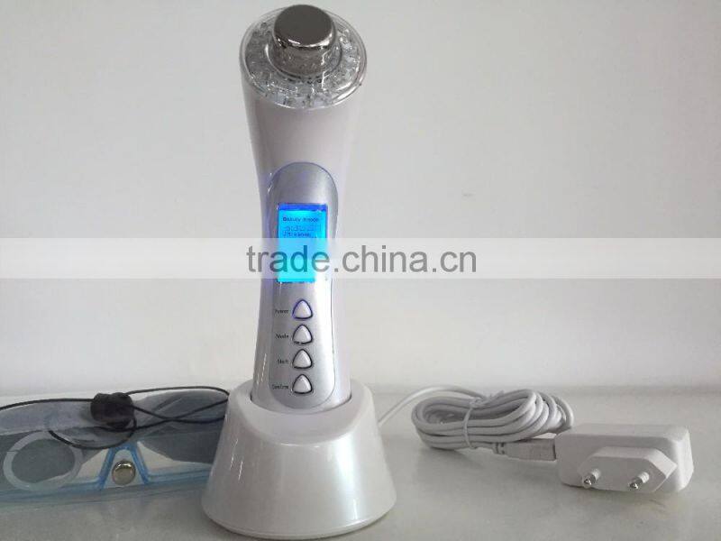BEPERFECT BPm0152-BC CE RoHS and UL Standard Plug Galvanic Photon Ultrasonic Facial Massager Face Beauty Device