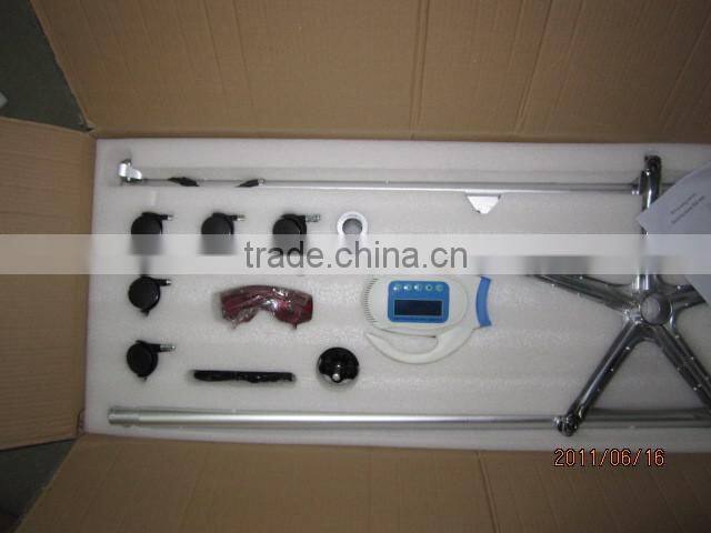 big sales promotion 6 pcs blue led light teeth whitening machine for white smile dental equipment with CE