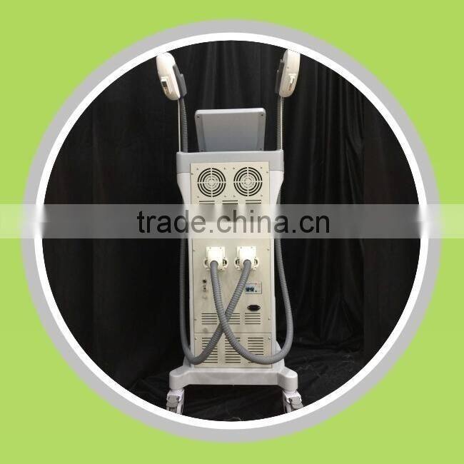 vertical professional SHR IPL/ 10Hz painless opt hair removal machine