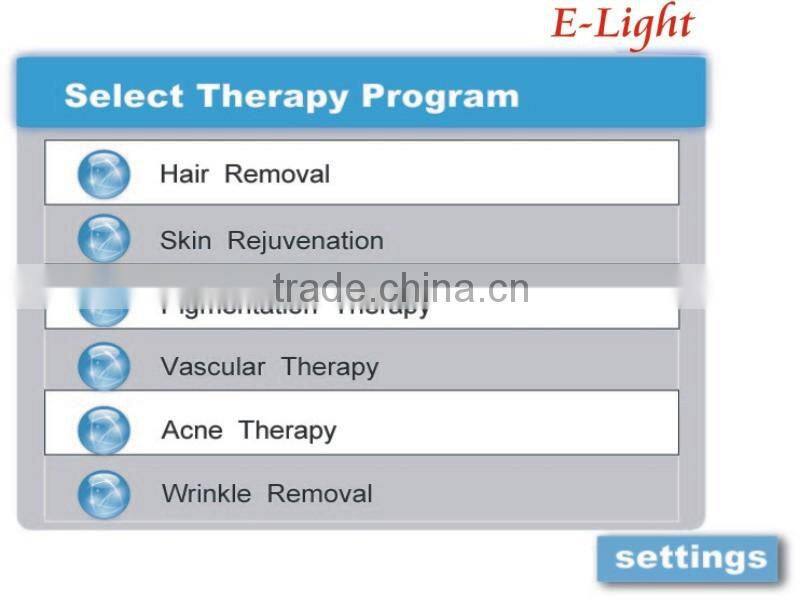 2015 Nd: Yag Laser 3-in-1 Laser+RF+IPL Laser Tattoo Equipment with IPL