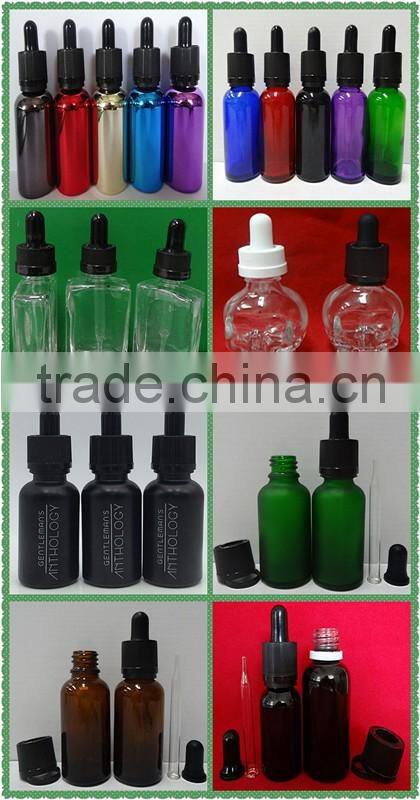 glass vape oil e liquid bottle 30 ml dropper glass bottle for e juice