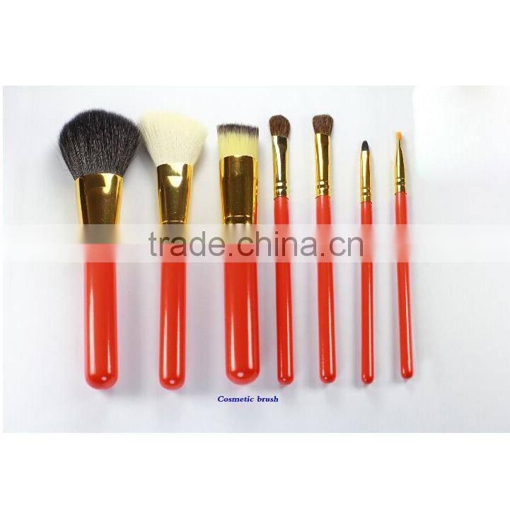 7pcs Goat Hair Good Cheap Makeup Brush Sets