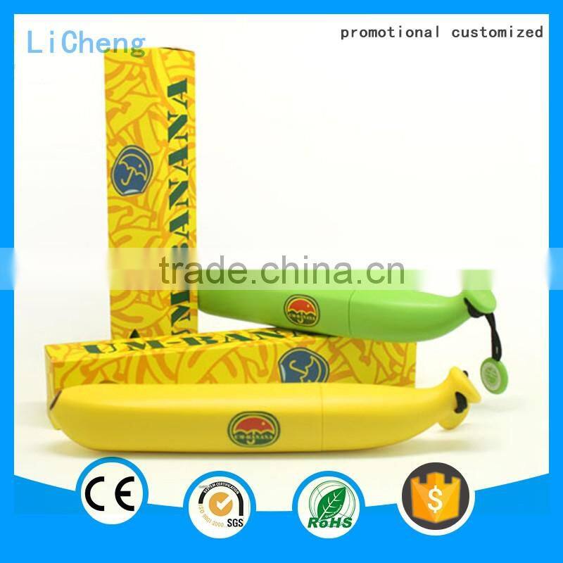 Cute portable banana umbrella sun banana umbrella for girls banana hanging umbrella