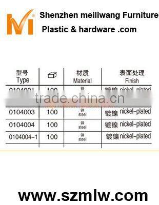 All Steel 93 Degree Concealed Inset Hinge 35mm Thick Door