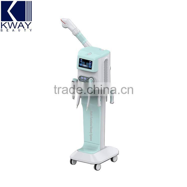 Beauty Salon Machine ! 11 in 1 Multifunctional Diamond Microdermabrasion Facial Beauty Equipment with Rotary Brush