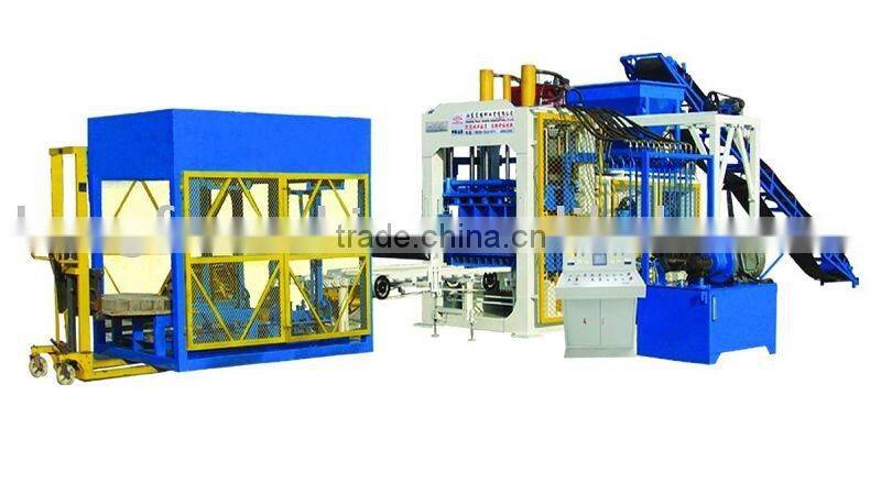 QT10-15 Large concrete block making machine / hydroform brick machinery in China / concrete block making machine factory