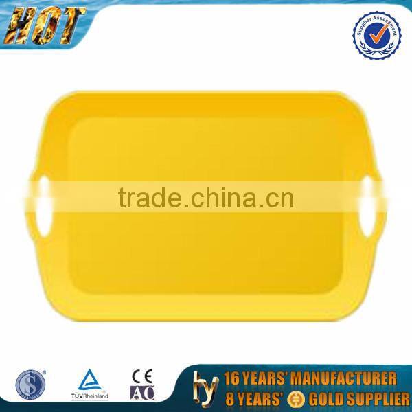promotion plastic tray with handle