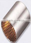 material UF850 bimetal bearing / UF850 Steel+Bronze alloy Bi-metal Bushing / Bimetal Bush UF850