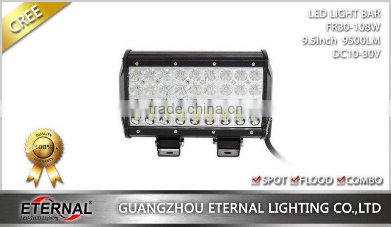108W high power quard tractor truck trailer transportation vehicles agriculture equipment high power driving light bar