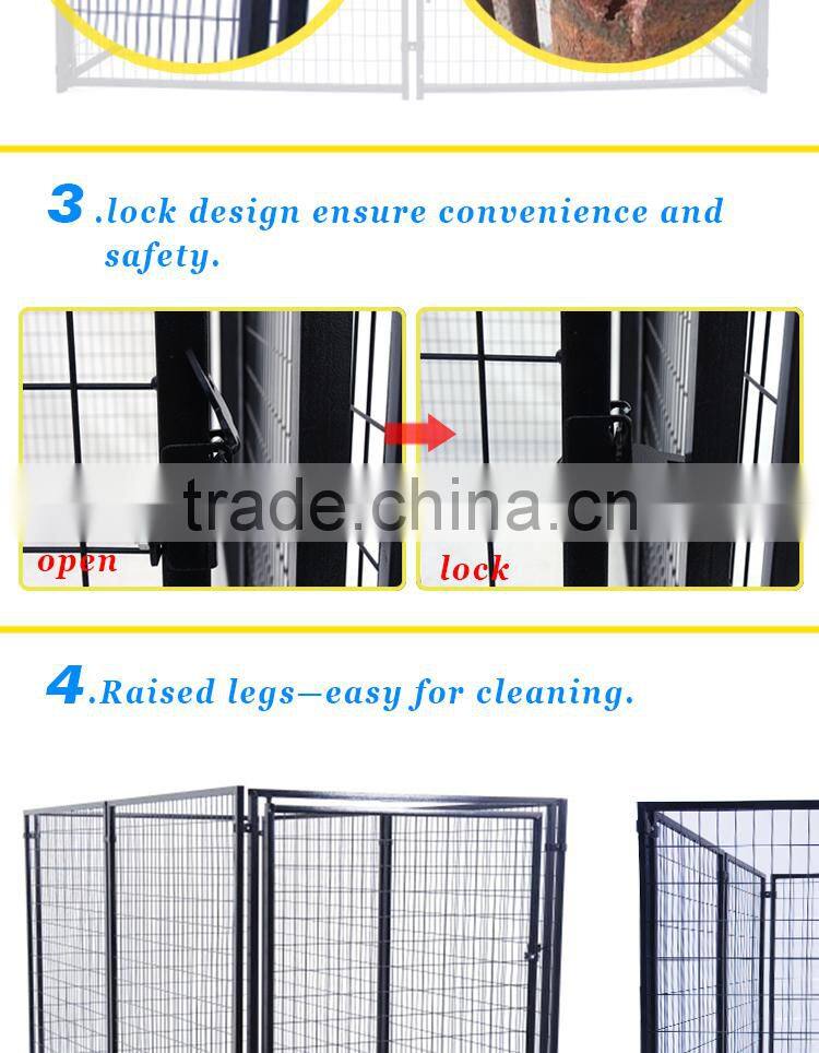 large outdoor dog cage dog playpen/welded wire panel dog kennel