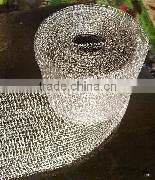 gas liquid filter wire mesh/knitted wire mesh tube/wire mesh demister