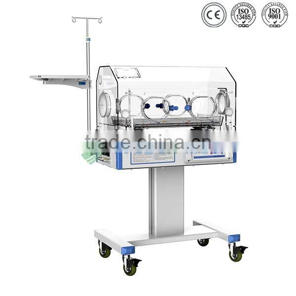 YSBB-100S Hospital Top Sale LED Mobile Infant Incubator