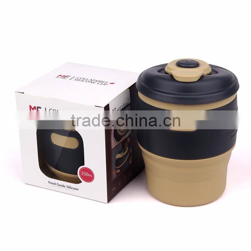 Reusable Foldable Travel coffee Cup for Outdoor Camping and Hiking