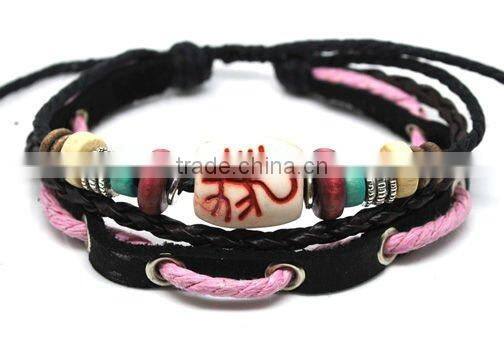 2014 DIY leather bracelet