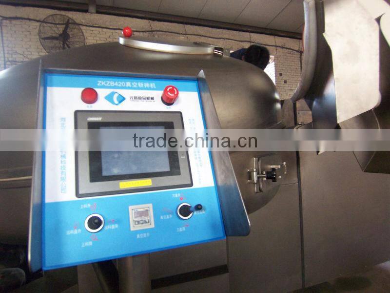 Vacuum bowl cutting meat SS-304