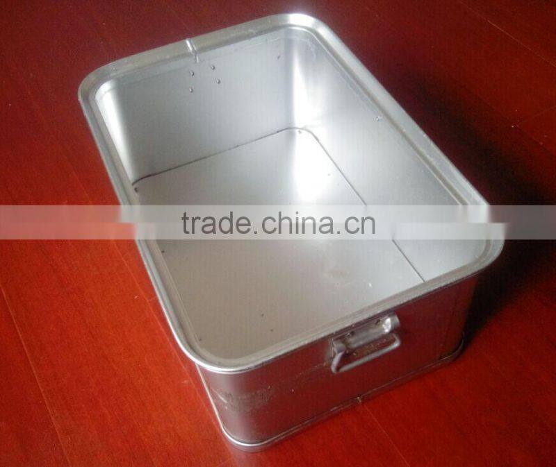 Aluminum Maritime seafood transfer container, storage tool for cargo