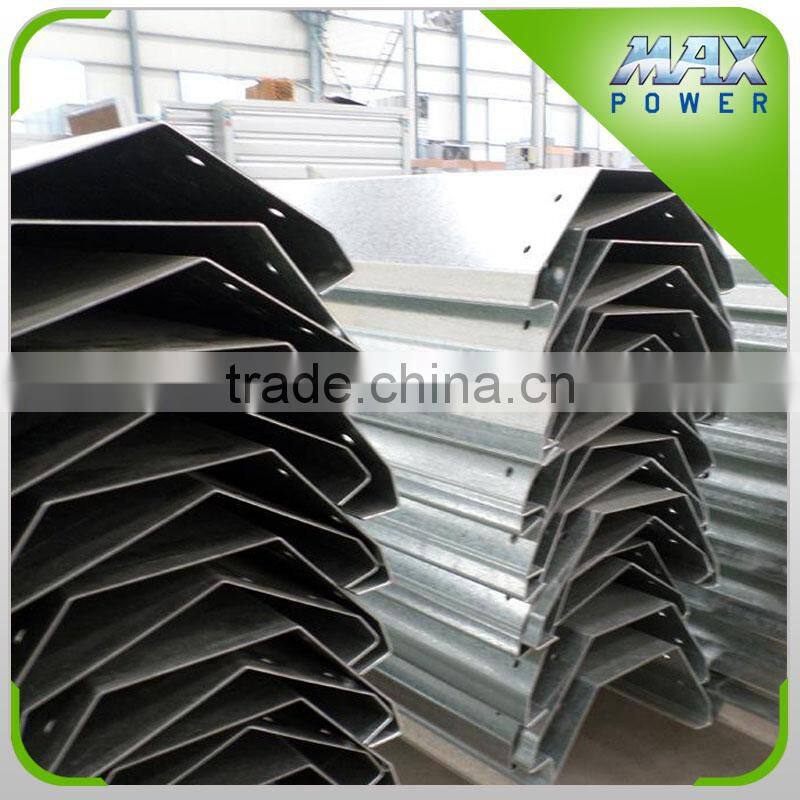 Galvanized water gutter for Multi-Span Greenhouse