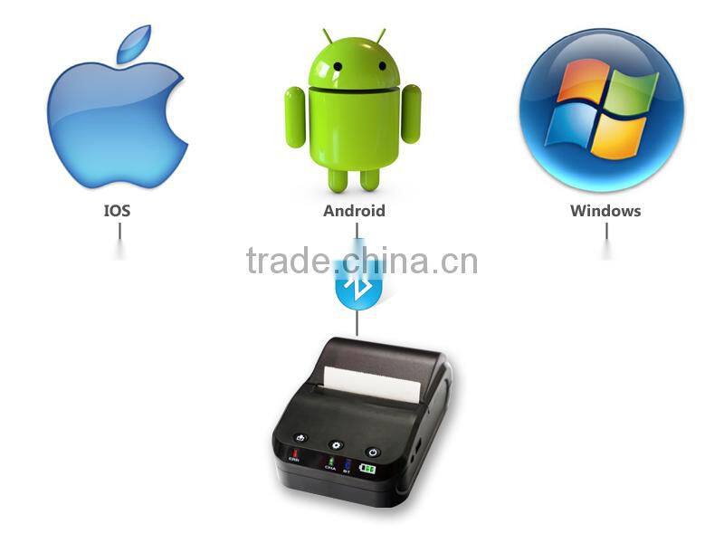 rugged android handheld bluetooth thermal printer