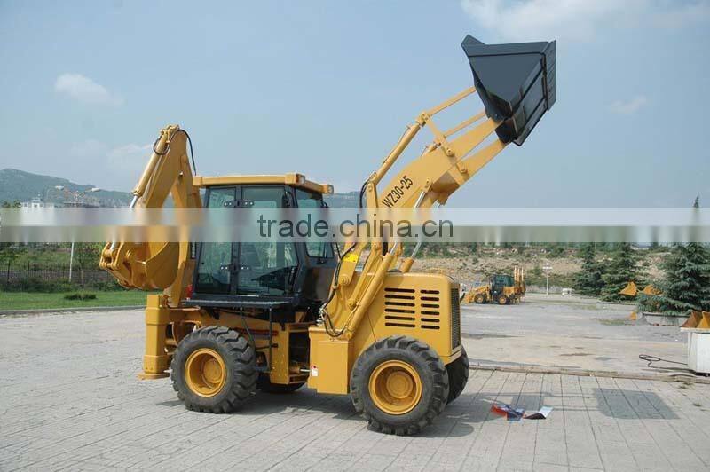 7600kg, 0.4CBM WZ30-25 mini wheel backhoe loader for sale 2015 good performence!