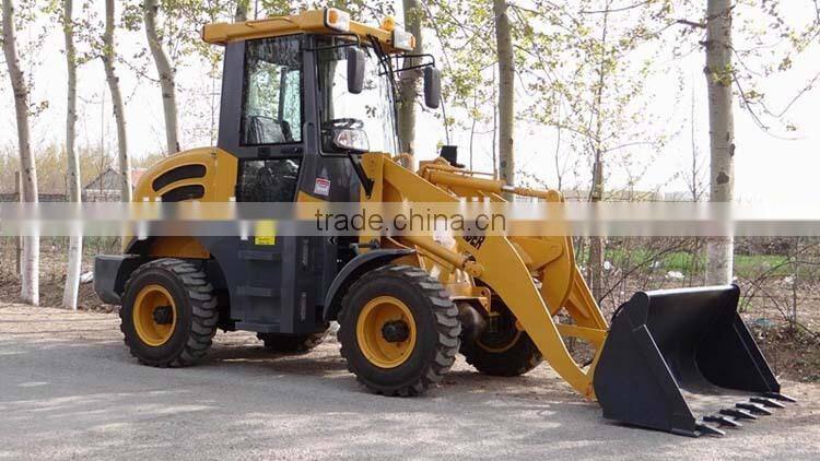 2015 High performance chinese 1.2 ton wheel loader, ZL12F, JT912