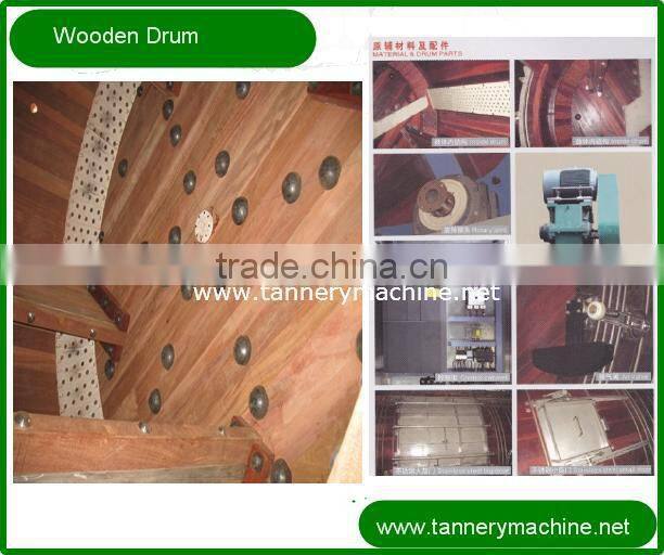 Hath pace process wooden drum for dealing pig,sheep and goat skin