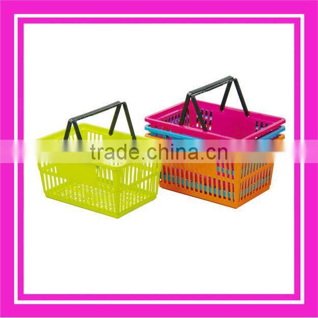 plastic handy basket and shopping basket and folding basket