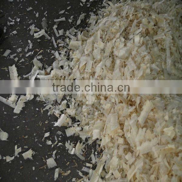 Hydraulic wood shaving machine