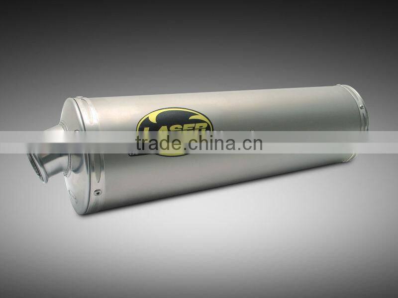 For SUZUKI SV 650/ SV650S 2003- SM Motorcycle Exhaust Pipe LASER Duo-Tech 2-1 slip-on system