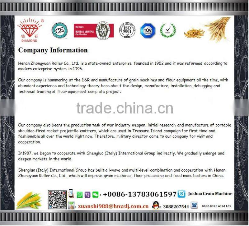 China Manufacture Hot Sale Corn/Maize/Grain Flour Processing Equipment/Machinery