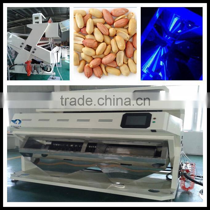 Belt Peanut Color Sorter, China Color Sorting machine for Ground Nut