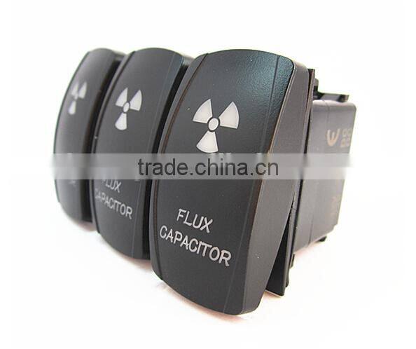 Laser Rocker Switch FLUX CAPACITOR