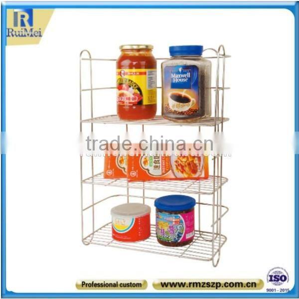 3-Tier Countertop Practical Kitchen Iron Spice Holder