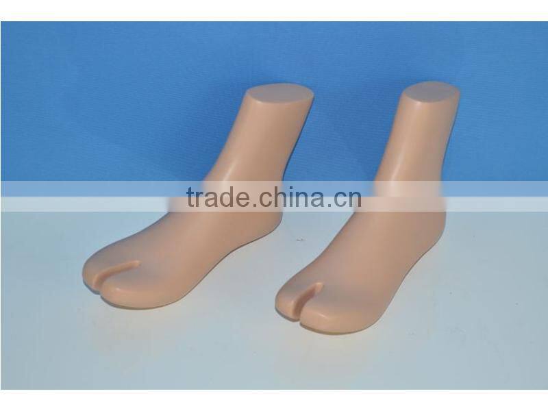hot sale high-heeled fiberglass foot mannequin for jewelry display